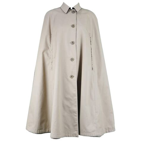 burberry style cape coat|vintage Burberry cape.